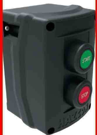Hubbell Botonera no metalica Areas clasificadas START/STOP - Killark STANDARD SIZE 1b NON-METALLIC CONFIGURATIONS - HKH DOUBLE MOMENTARY START-STOP PUSH BUTTONS - Entry Hub 3/4” NPT SS HUB - Contacts 1 N.O. / 1 N.C. HUBBELL.HKH1BNP2P11P11K8