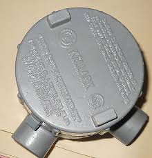 [KILLARK.GECLT-2M] Hubbell Killark 1 IN AL OUTLET BODY T TYPE. HUBBELL.GECTT-3