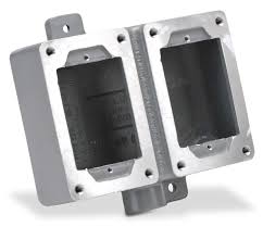[HUBBELL.SWB-9] Hubbell Killark DEVICE BODIES FOR USE WITH XCS / XS / XST COVER ASSEMBLIES. DUAL box / 3/4"input. 3/4" 5 7/8X6 1/2X2 1/4 BODY Single-END.